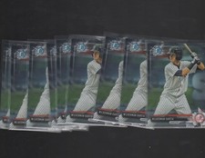 (13) COUNT LOT WILKERMAN GARCIA 2017 BOWMAN CHROME PROSPECTS CARD #BCP147
