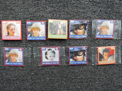 Star Wars Episode I Phantom Menace Walkers Chips Mini Karten Lot 9 VERSIEGELT