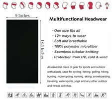 Mask Face Neck Gaiter Bandanna  Face Mask Facemask Unisex Cover Headband