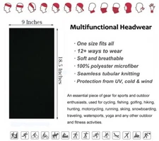 Mask Face Neck Gaiter Bandanna   Face Mask Facemask Unisex Cover Headband