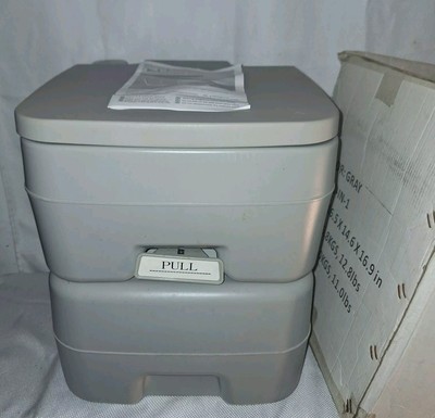 Best Choice Products 5 Gallon  Portable Toilet for Camping, Hiking, and Outdoors