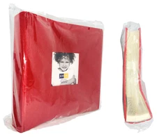 Kolo Hudson Medium 2up Photo Album Holds 200 Home Pictures 4x6 Photos Red Damage