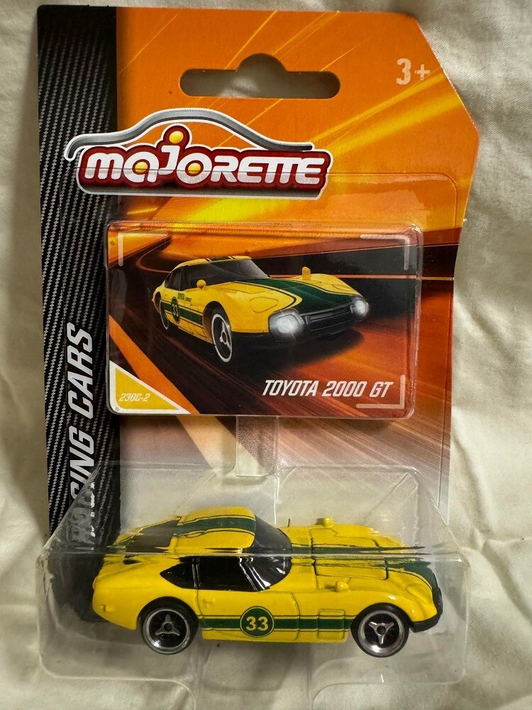 Majorette Racing Cars Diecast Model - Toyota 2000 GT