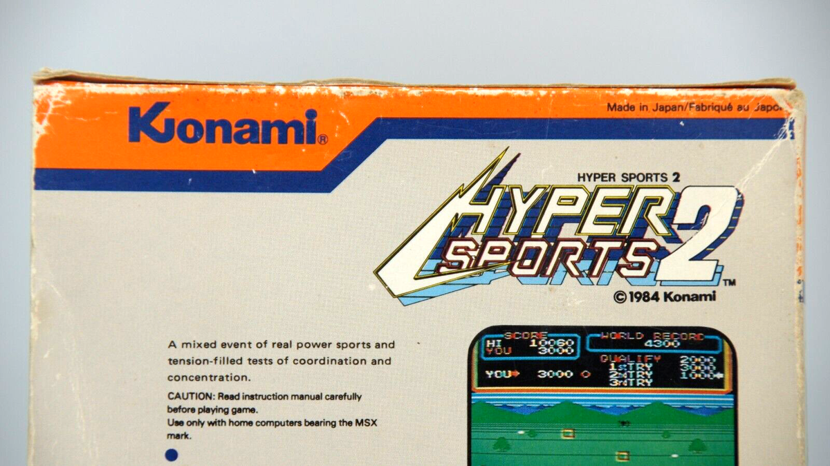 Konami Hyper Sports 2 | eBay