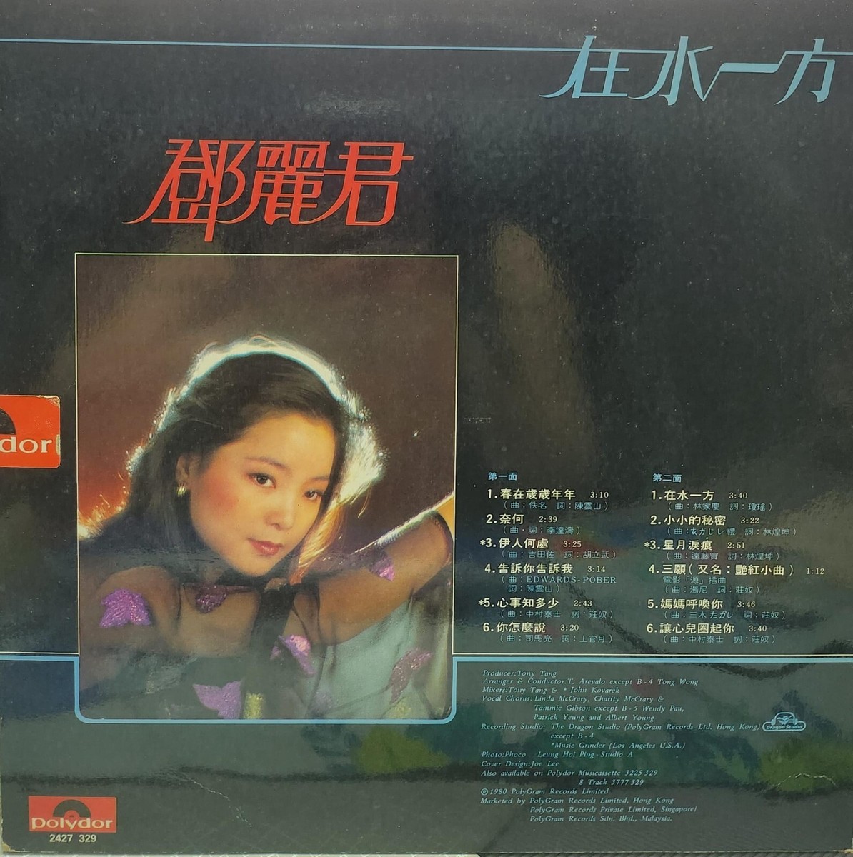 鄧麗君在水一方黑膠唱片Teresa Teng LP (港膠所2389) | eBay