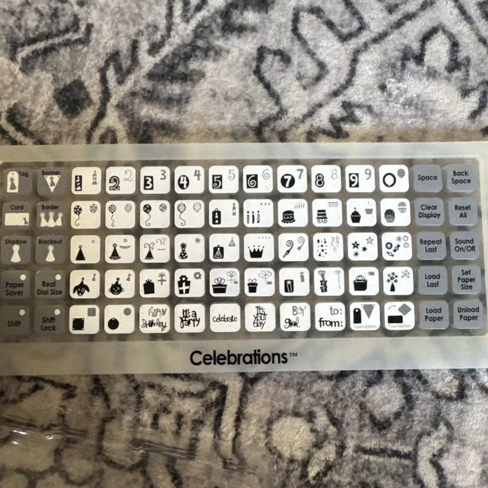 Cartucho Cricut Celebraciones  Foto 2 de 4