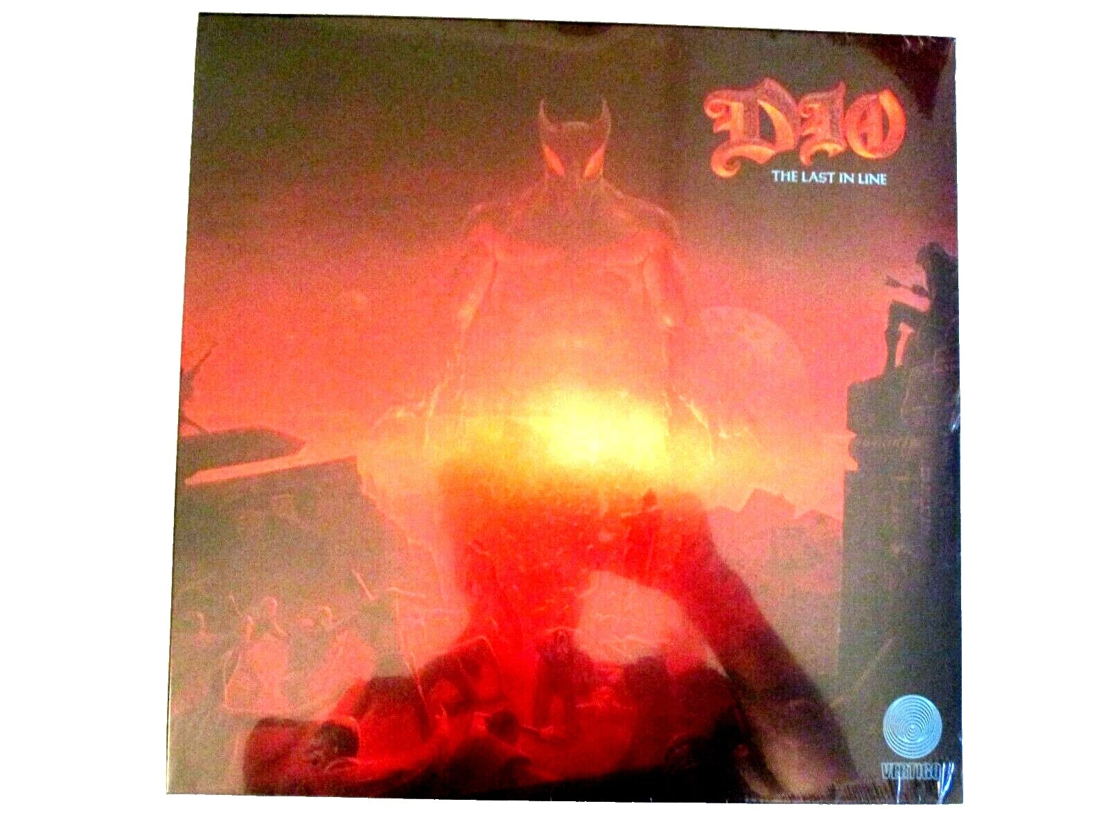 Discos de vinilo de metal dio