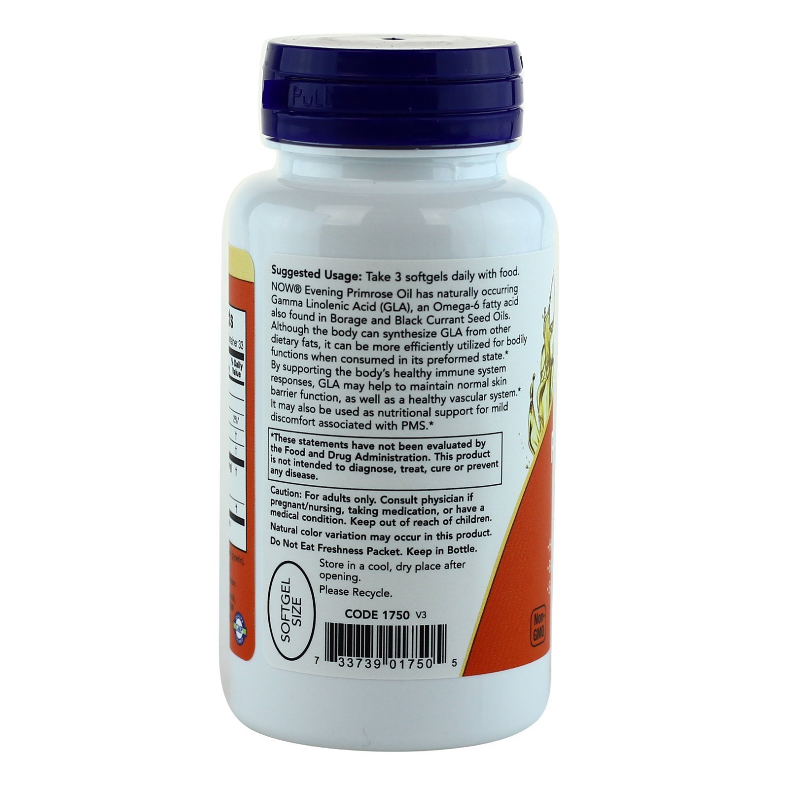NOW FOODS Evening Primrose Oil 500 mg 100 Softgels