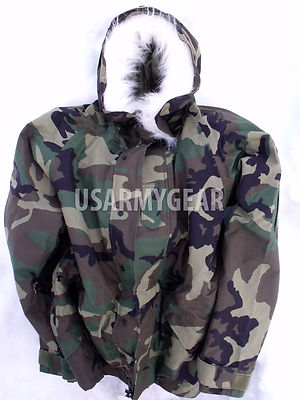 New US Army Cold Wet Weather Gen 1 ECWCS Woodland Goretex