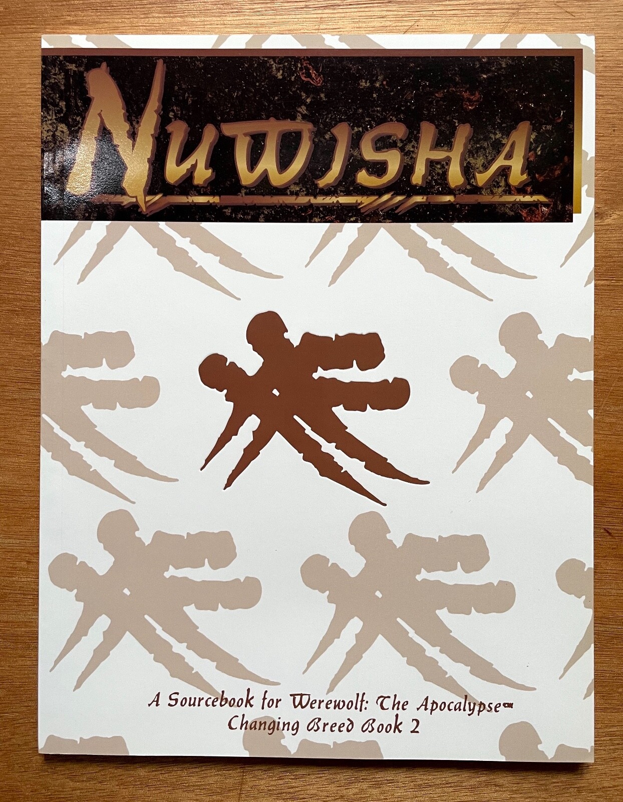 Livre Werewolf Nuwisha Changing Breed Book 2 White Wolf WW3076 neuf