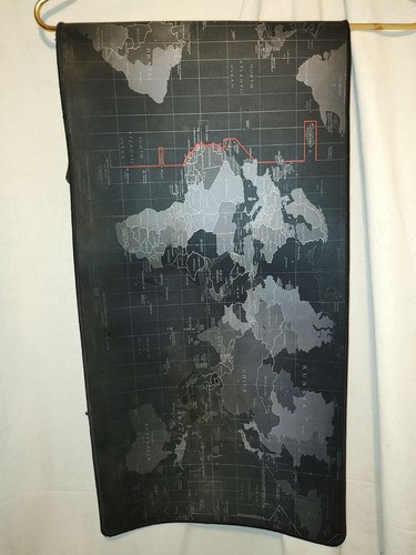 31"x12" World Map Mouse Mat - Photo 3/6