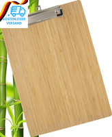 Wedo Klemmbrett Din A4 Aus Bambus, Nachhaltiges Schreibbrett Aus Holz, Clipboard