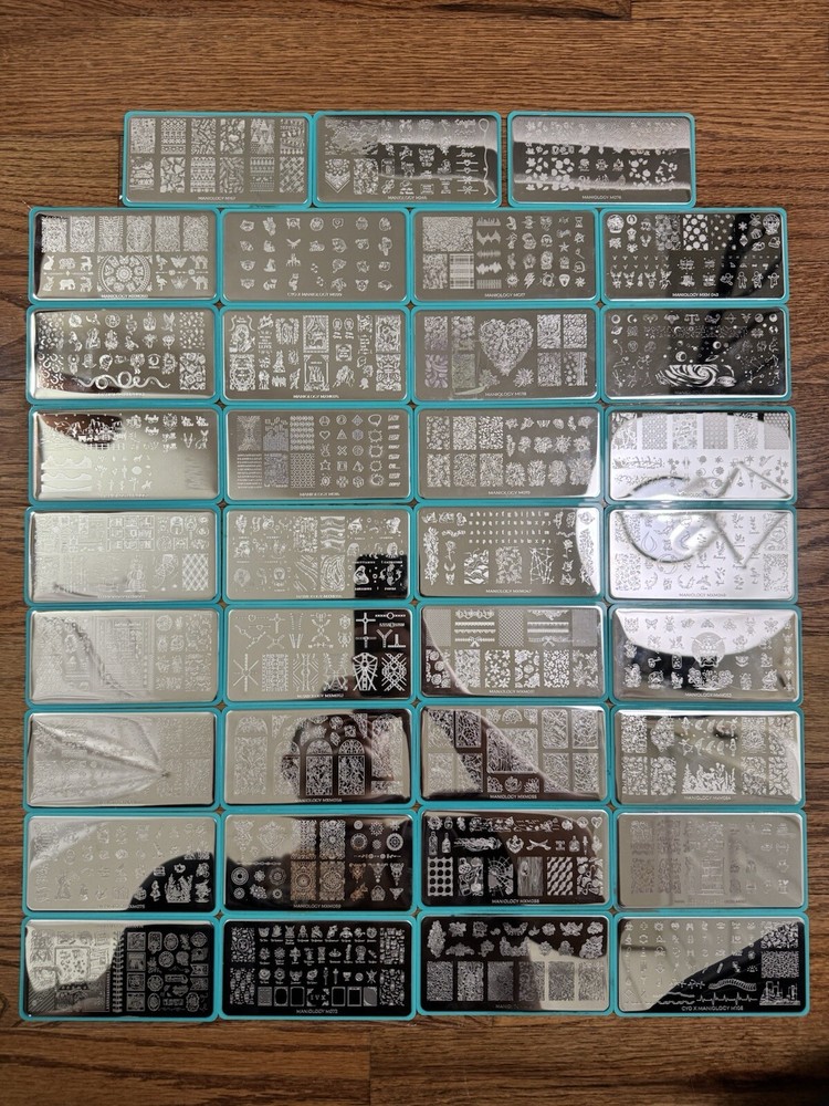 Maniology Bundle Nail Stamping Plates MxM MO Seasonal Nature Art Animals N More!