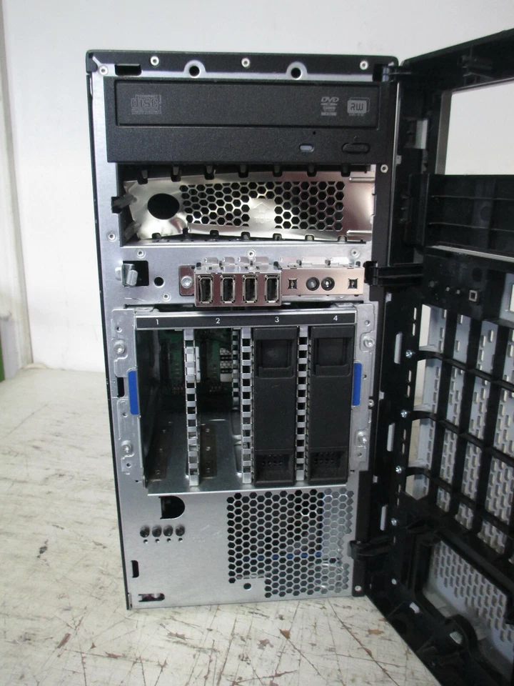 HP ProLiant ML310e Gen8 SERVER Intel Xeon Quad Core @ 3.10GHz 8GB DDR3 NO HDD - Image 3 of 4