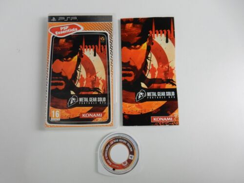 Metal Gear Solid: Portable Ops - Essentials  für Sony PSP - CIB-Komplett ! - Photo 1/1