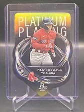 2023 Bowman Platinum Platinum Playing Masataka Yoshida PPD-13 RC Die Cut /50