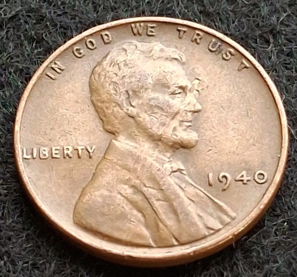 1940-P 1C BN Lincoln Wheat Penny Circulated But Nice FREE