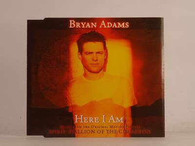 BRYAN ADAMS HERE I AM (K63) 3 Track CD Single including Picture Sleeve AM