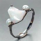 Jewellery Natural Opal Ring 925 Sterling Silver Size 8 /R462955