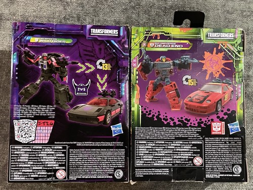 Tranformers G1 And G2 Universe Decepticon Stunticon Deadend And Wild Rider - Picture 2 of 14