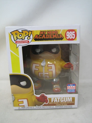 FUNKO POP FATGUM #985 FIGURE MY HERO ACADEMIA 2021 SUMMER CONVENTION EXCLUSIVE