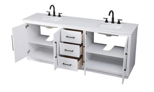 Elegant Lighting VF29084D Chase 84" - White - Picture 6 of 12