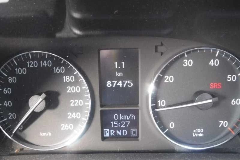 Mercedes Benz C180 Coupe RHD Early Model Genuine Speedometer Tachometer 87475 KM - Image 3 of 4