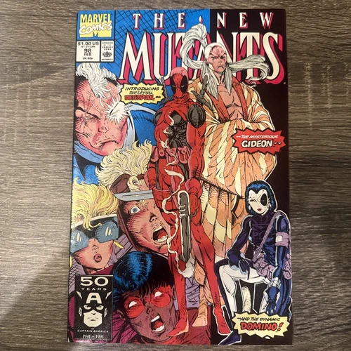 NEW MUTANTS #98 Marvel Comics 1991 1st App. DEADPOOL