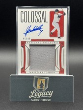 2023 Panini National Treasures Masataka Yoshida Colossal Material Sig.  #/49