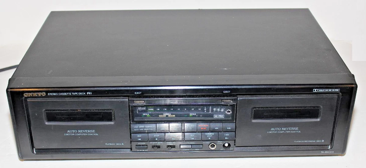 Onkyo Cassette Player & Recorder Home Audio Cassette Tape Decks