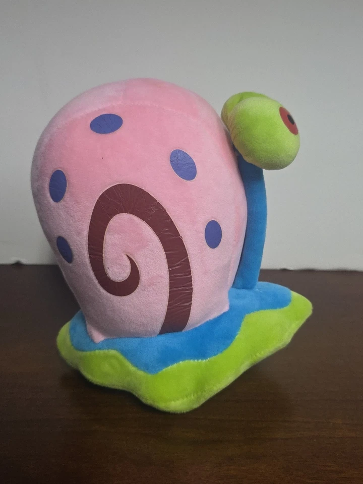 Juguete de Peluche 8" Gary el Caracol, Bob Esponja Pantalones Cuadrados Muñeca de Peluche Regalo Disney Foto 2 de 4
