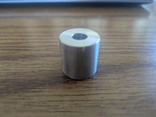 Four pieces Aluminum Bushing, standoff, spacer. 1" OD, 3/8" ID, 1" LONG