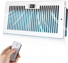Quiet Register Booster Fan Fits 6 x 12 DUCT O...