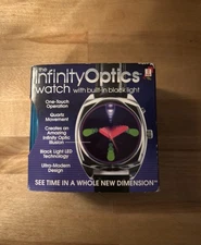 The Infinity Optics Watch Black Light Built-In Used With Box Working!