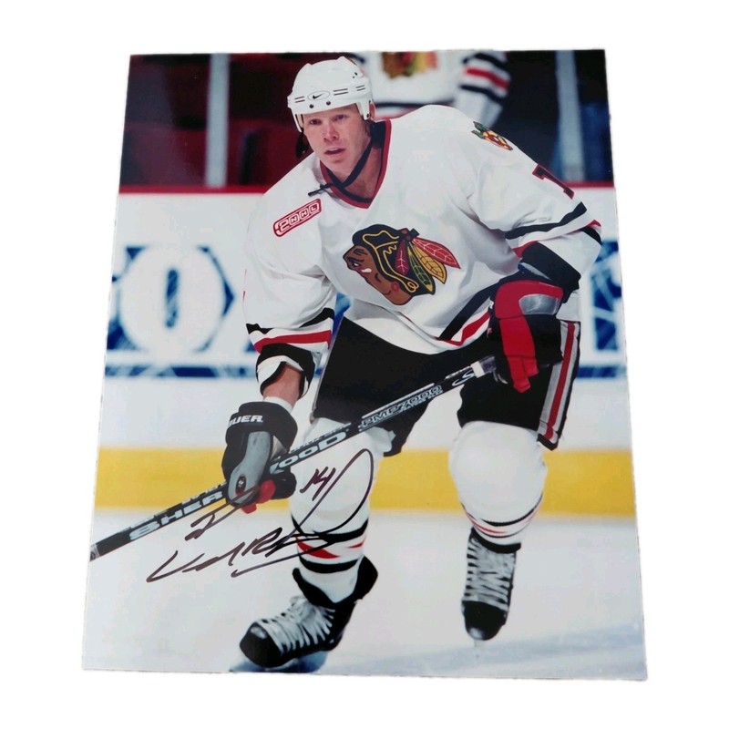 Ryan VADENBUSSCHE  8x10 Autograph Photograph Chicago Blackhawks 