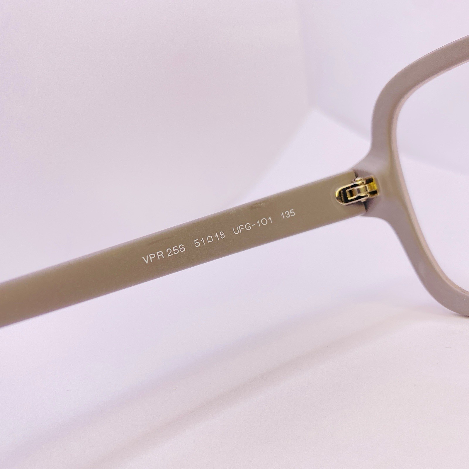 Prada Eyeglasses Frames VPR 25S UFG-1O1 51 [] 18 135 MM Matte Grey Stone thumbnail 4