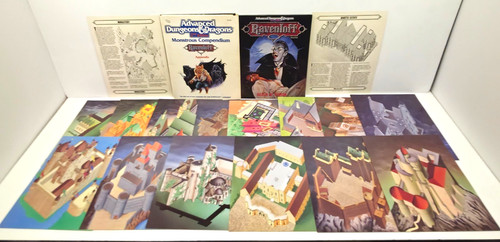 Ravenloft: Realm of Terror AD&D 2nd Edition 1990 Boxed Set 1053 TSR Complete