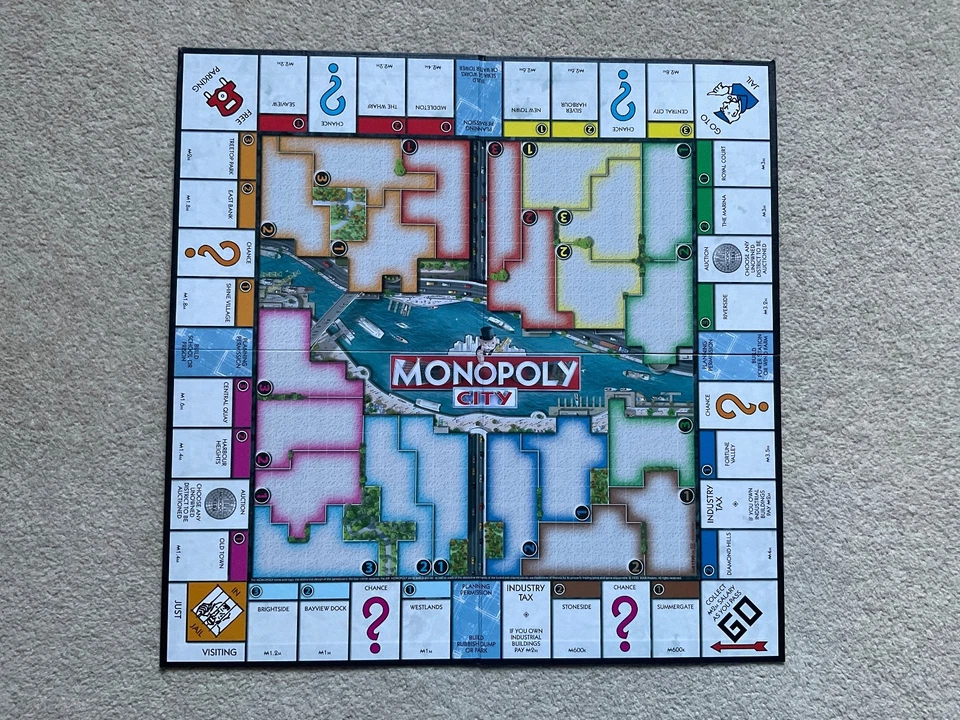 Hasbro Monopoly City Edition Board Game with 80 3D Buildings *GREAT CONDITION* - Image 3 of 4