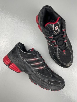 114300 2005 Adidas A3 Cushion (schwarz/rot) - Gr. 42 (Raf Simons Inspiration)
