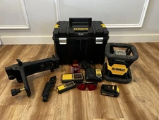 Dewalt 20V MAX 200ft Red Self Leveling Rotary Lazer Level With TSTAK Case
