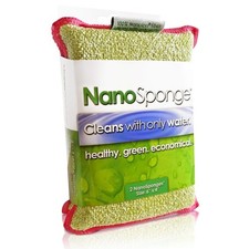 Nano Sponge Cleaning Sponges. Supersized Everyday Heavy Duty Household Kitche...