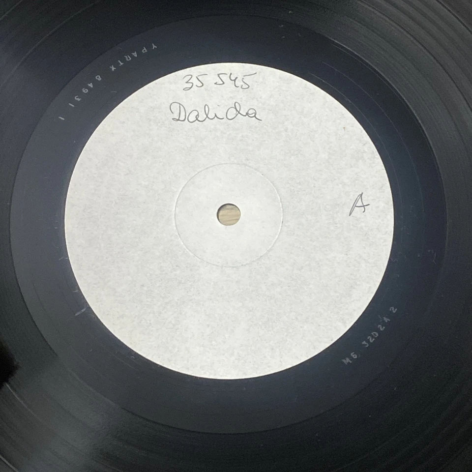 DALIDA - DOUBLE TEST PRESSING LP 33 TOURS SONOPRESSE 35545 FRANCE 1977 PROMO - Photo 3/4