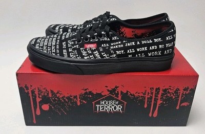 VANS Authentic x House of Terror the Shining Men s 6.5 / Women s 8 Skate Shoes