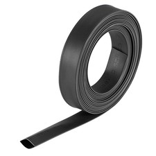 Heat Shrink Tubing 2:1 rate 8mm Dia 13.7mm Flat Width 10ft Black