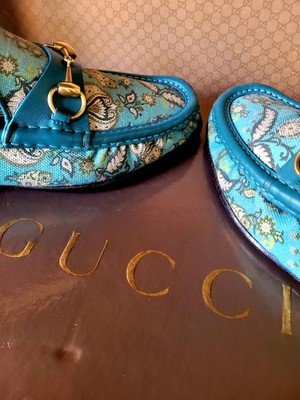 Gucci mens paisleys loafers Add some print to your Spring wardrobe with these Gucci 1953  main image 2