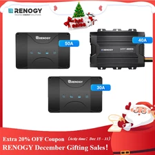 Renogy DC to DC Battery Charger 12V 50A 40A 30A w/MPPT For Gel AGM Lithium Solar