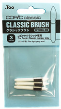 Copic Sketch Ciao Spare Nibs - Brush, 3Pcs