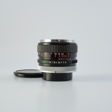 EXCELLENT Canon FD 50mm F/1.4 "O" Objectif Fixe 35mm Aluminium 55mm Filtre