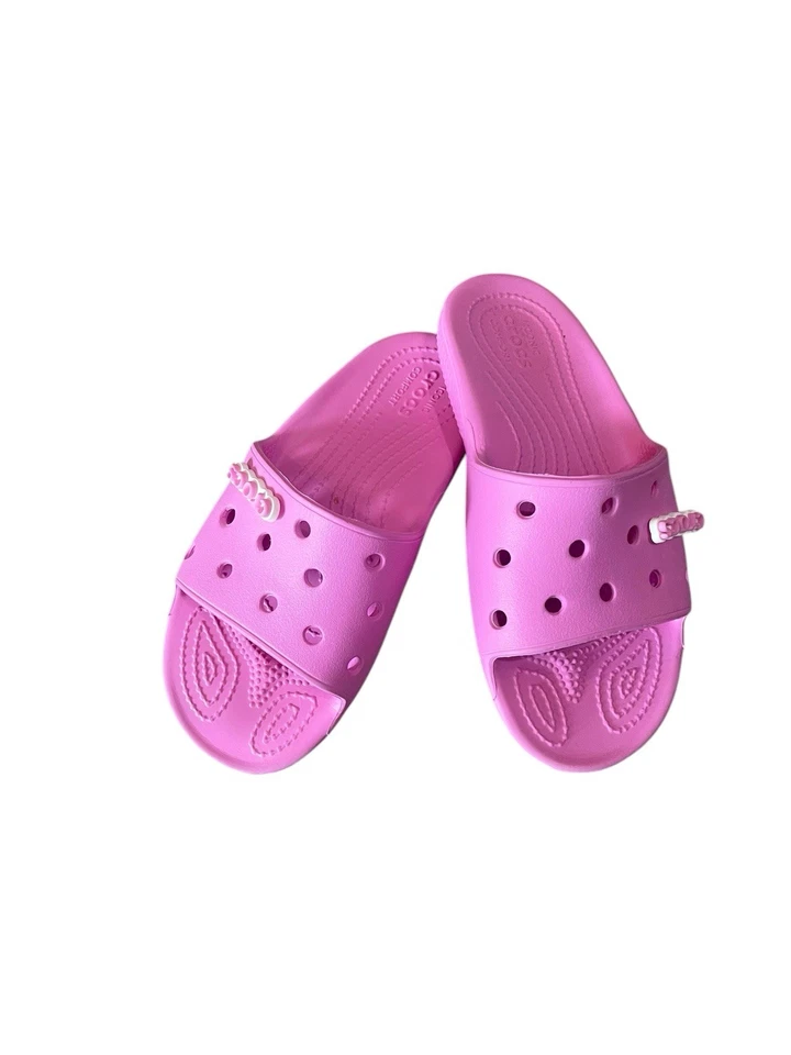 Crocs女式5码懒人拖鞋粉色 — 第 2/4 张图片