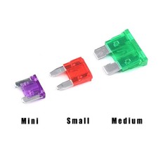 2 - 40Amp Mini Small Medium Blade Fuses Boxed Car Van Bike Micro Fuse Standard